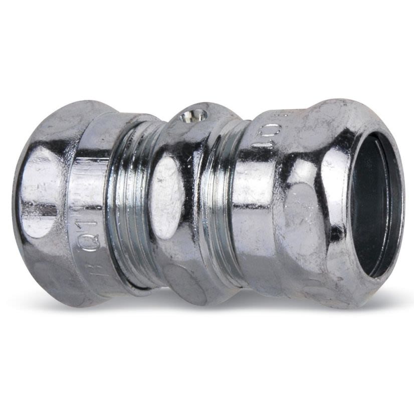 T&B® 5120 Conduit Coupling, 1/2 in, For Use With EMT Conduit, Steel, Electro-Plated Zinc